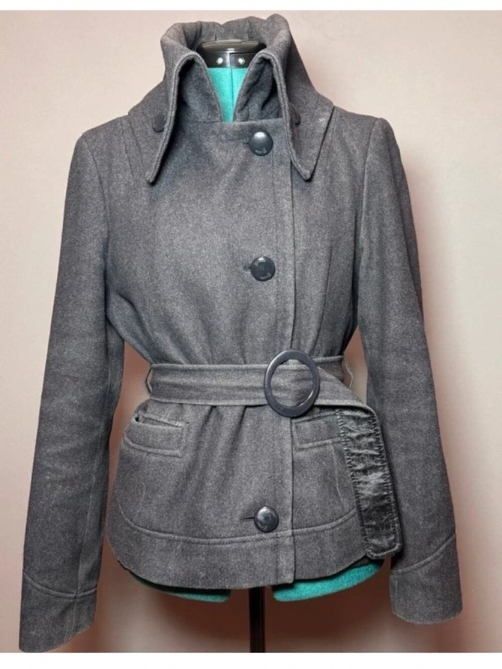 Vintage Guess Gray Wool Jacket